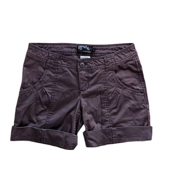 Chado Brown chinos shorts size 1 @L1 - Picture 1 of 8